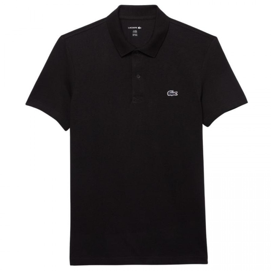 Polo Lacoste Regular Fit Algodon Negro  Offer + Cheap