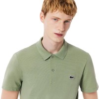 Polo Lacoste Regular Fit Algodon Verde Tomillo  Oferta + Barato