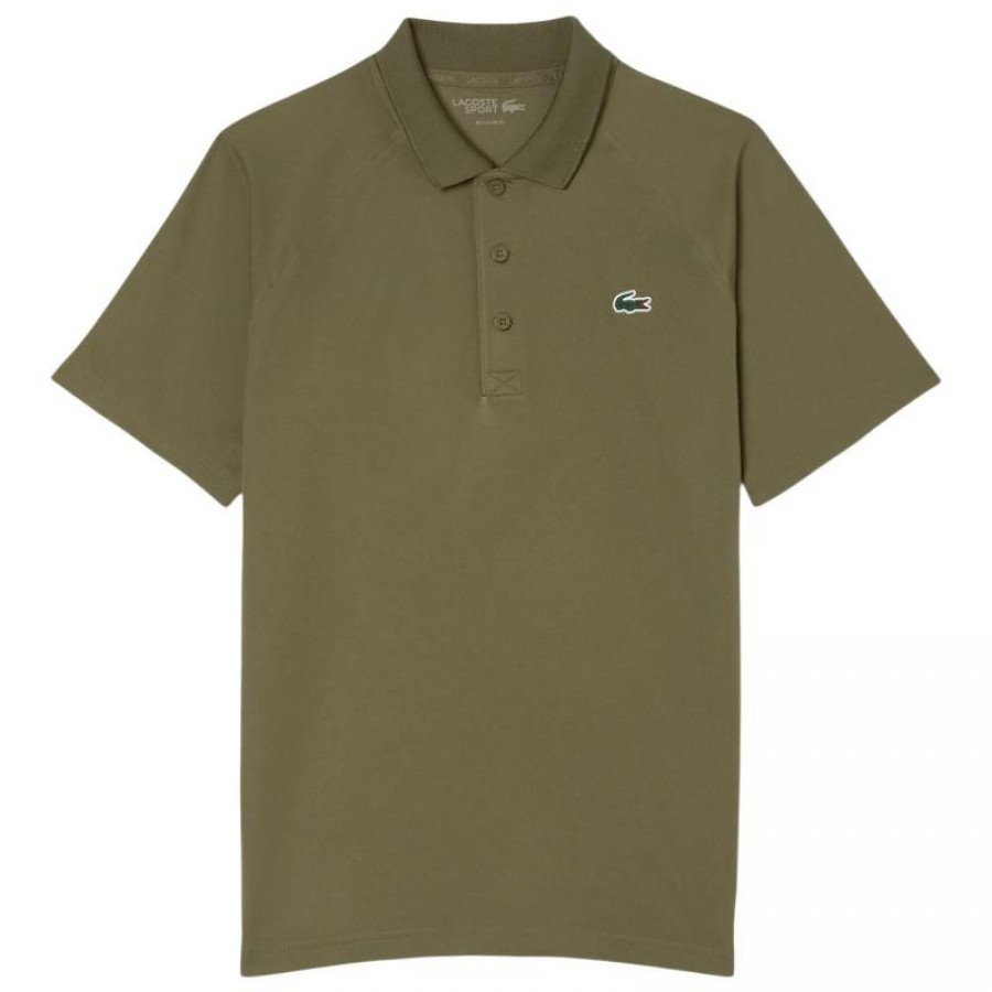 Polo Lacoste Sport Verde Kaki  Oferta + Barato