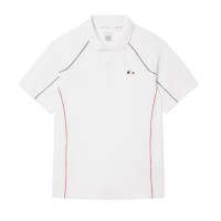 Polo Lacoste Tenis Francia Blanco