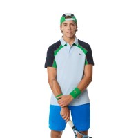 Polo Lacoste Ultra Dry Azul Verde  Oferta + Barato