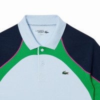 Polo Lacoste Ultra Dry Azul Verde  Oferta + Barato