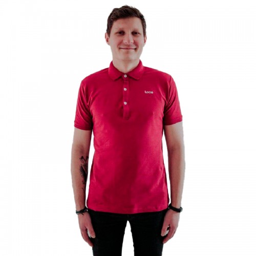 Polo Loco Pique Burgundy Polo Loco Pique Burgundy
