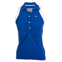 Polo Varlion MD12S02 Azul Mujer  Offre - Pas cher