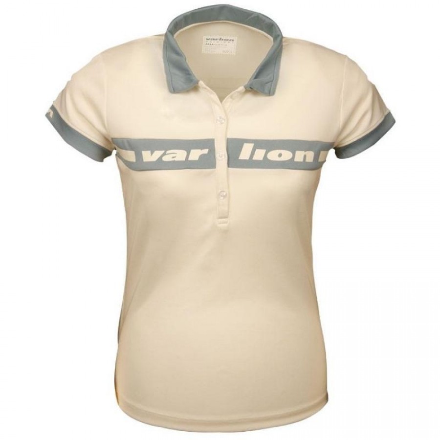 Polo Varlion MD13W06 Blanco Mujer  Oferta + Barato