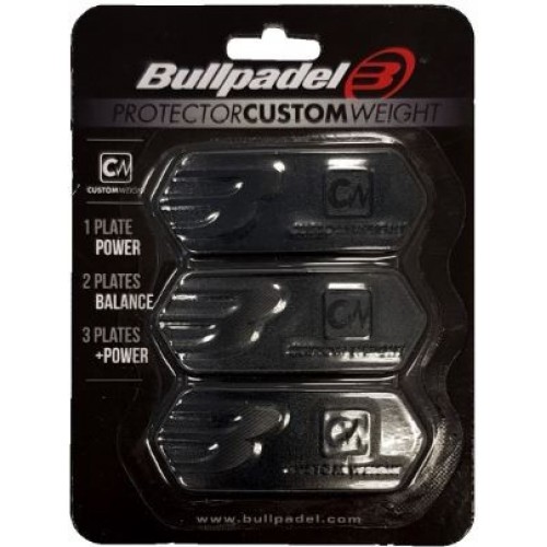 Protector Bullpadel Custom Weight Negro Protector Bullpadel Custom Weight Negro
