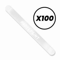 Protector PadelPoint Tranparente Rugoso Logo Big x100  Oferta + Barato