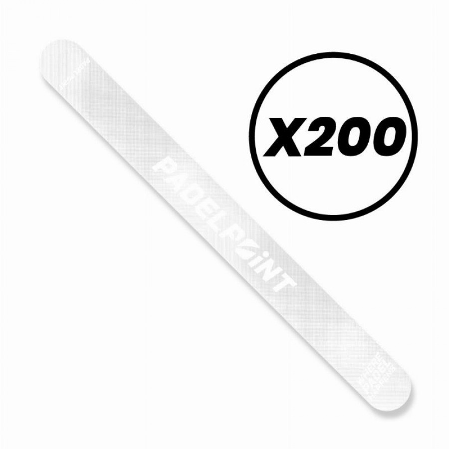 Protector PadelPoint Tranparente Rugoso Logo Big x200  Oferta + Barato