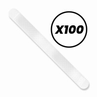 Protector PadelPoint Tranparente Rugoso Logo Small x100  Oferta + Barato