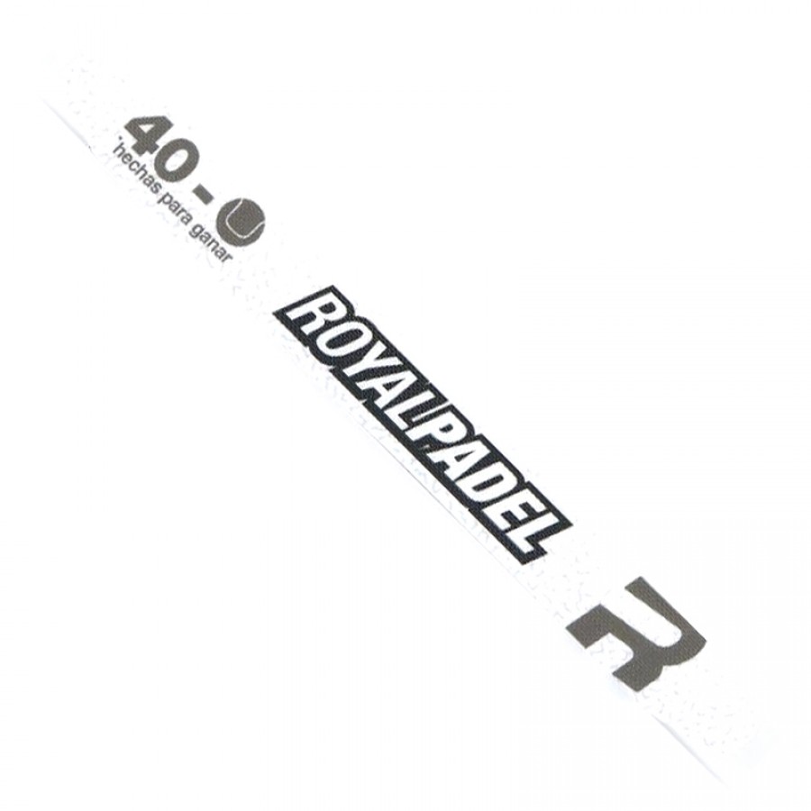 Protector Royal Padel Blanco Negro  Oferta + Barato