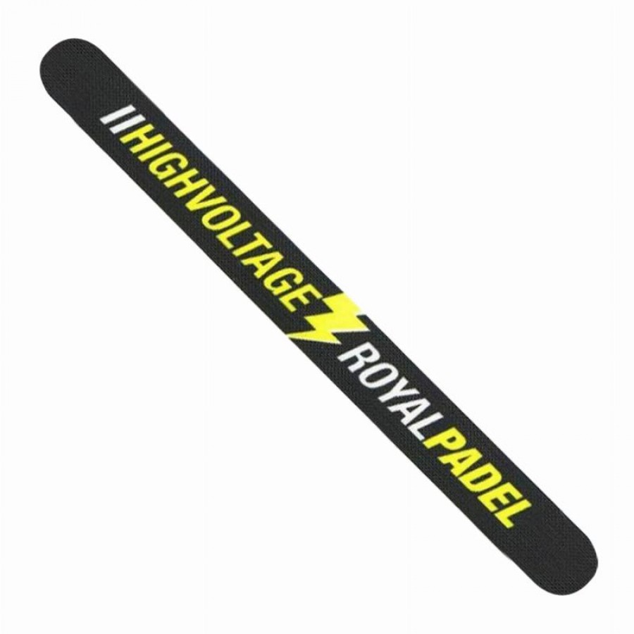Protector Royal Padel Highvoltage Negro Amarillo Blanco  Oferta + Barato