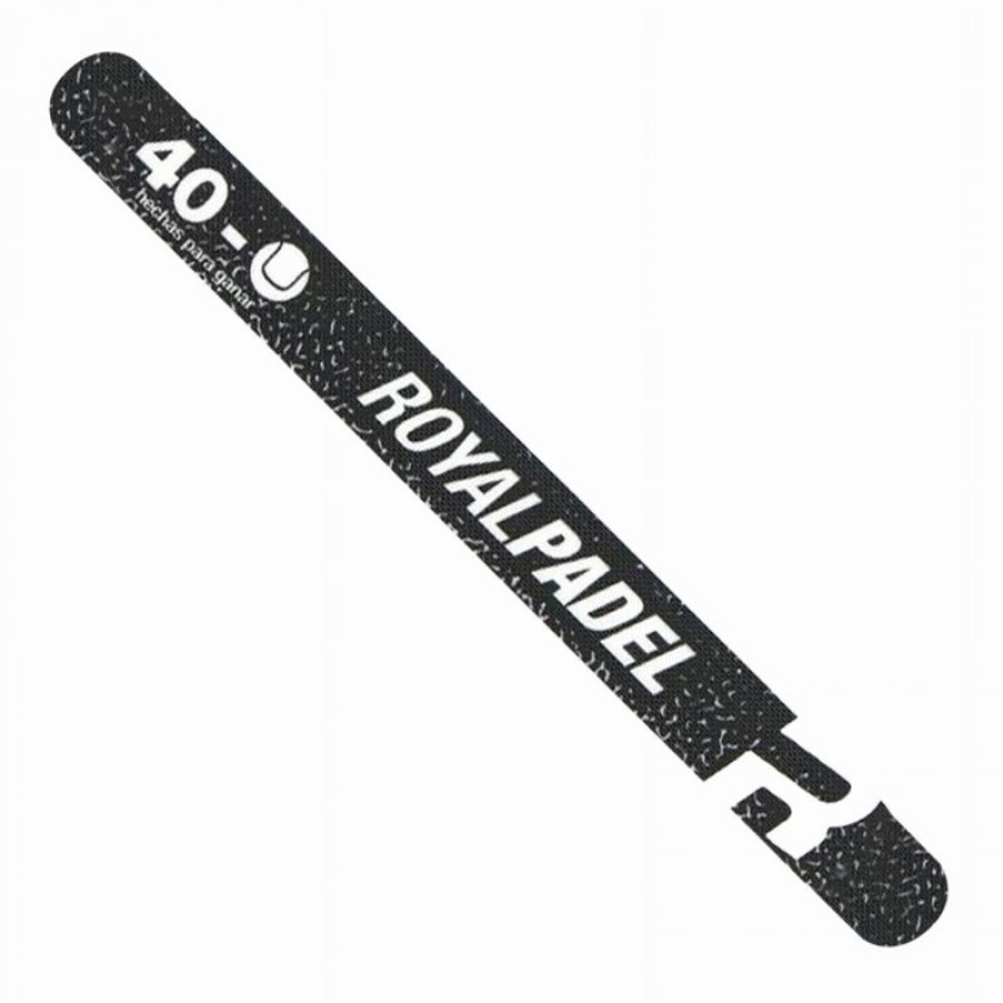 Protector Royal Padel Negro Blanco  Oferta + Barato
