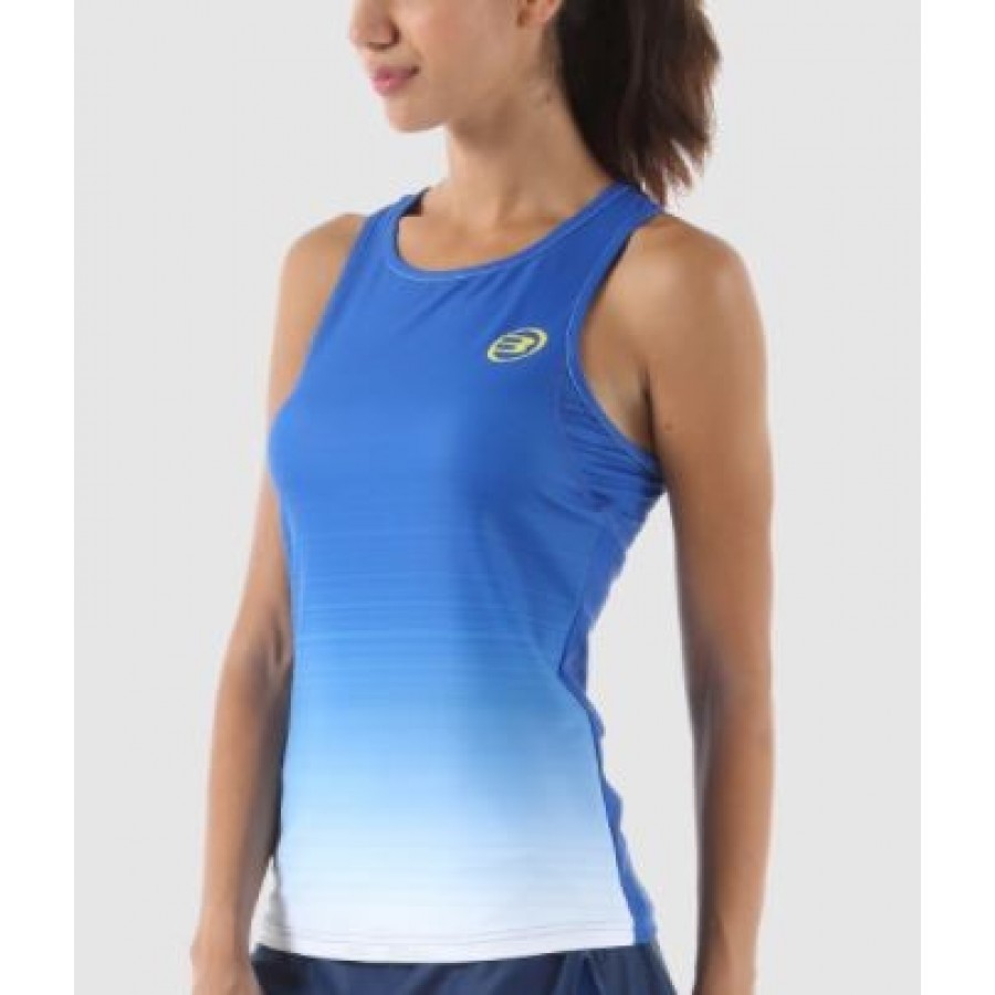paddle abbigliamento BULLPADEL t-shirt cede blu inchiostro