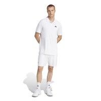 Short Adidas Club 2 en 1 Blanco