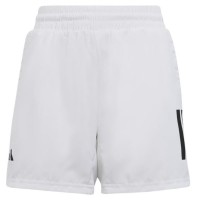 Short Adidas Club 3 Stripes Blanco Junior  Oferta + Barato