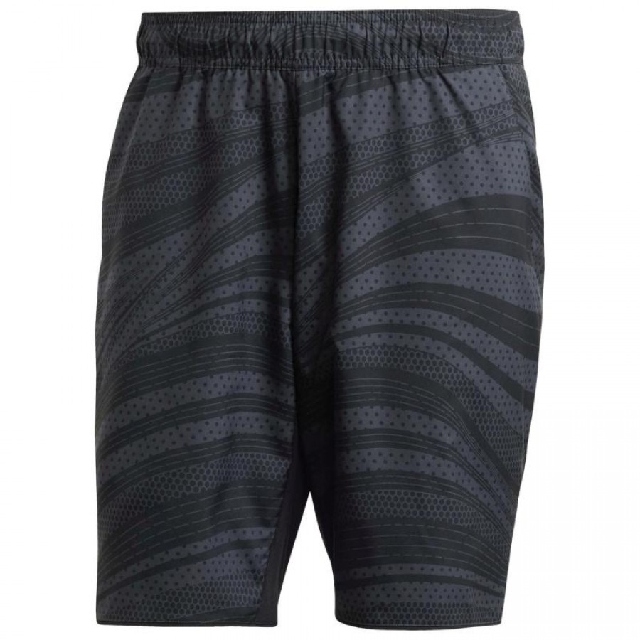 Short Adidas Club Graphic Carbon Negro  Oferta + Barato