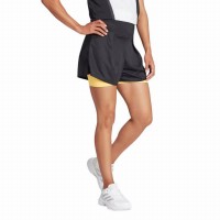 Short Adidas Match Pro Negro Amarillo Mujer  Oferta + Barato