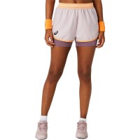 Short Asics Match Rosa Mujer  Oferta + Barato