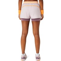 Short Asics Match Rosa Mujer  Oferta + Barato