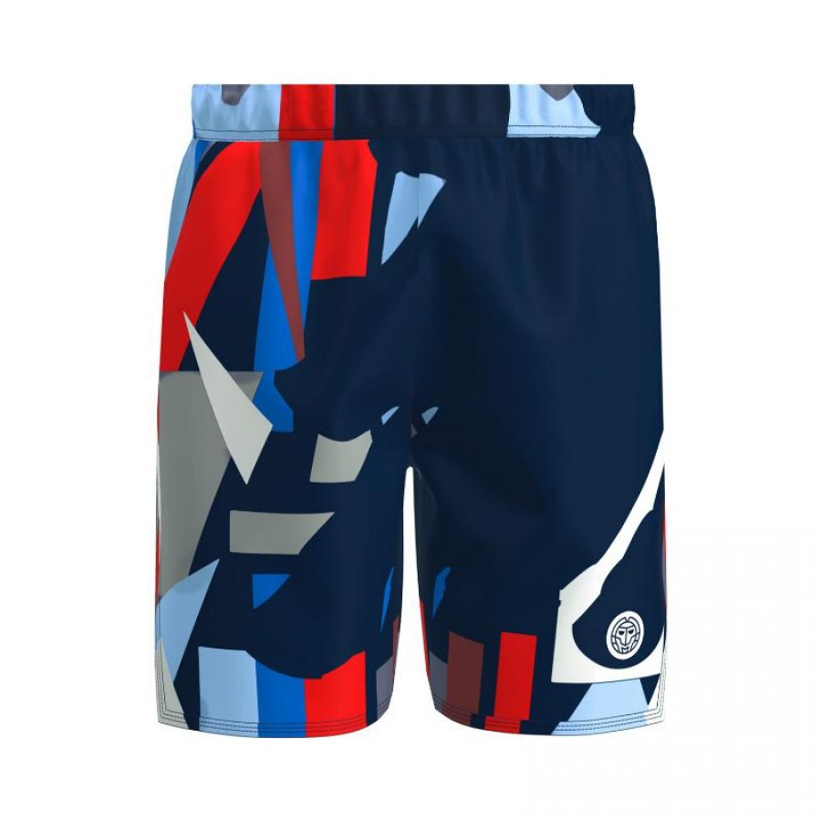 Badu New York Dark Blue Red Junior Bidi Shorts  Offer + Cheap