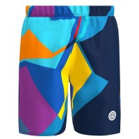 Badu Twiggy 7Inch Dark Blue Mix Bidi Shorts  Offer + Cheap