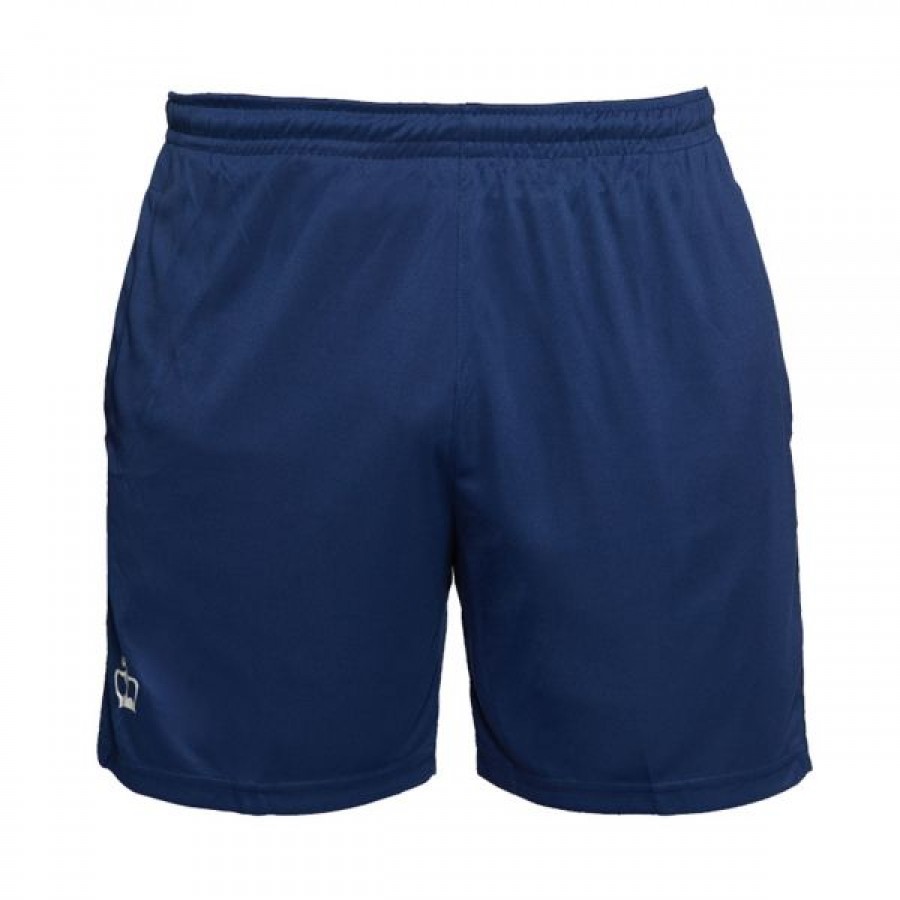 Short Black Crown Italia Blu