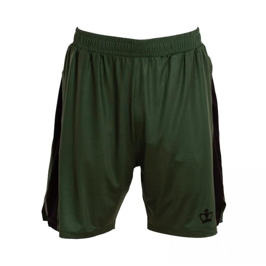 Short Black Crown Rocha Verde Negro