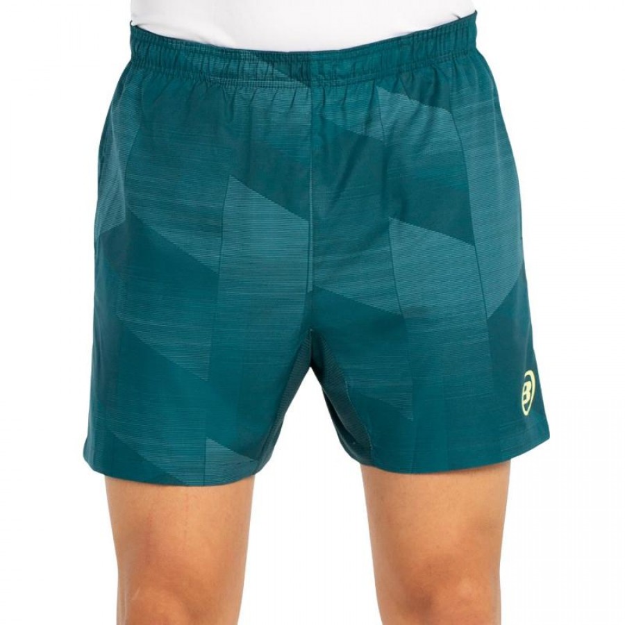 Short Bullpadel Lleno Verde Oscuro  Oferta + Barato