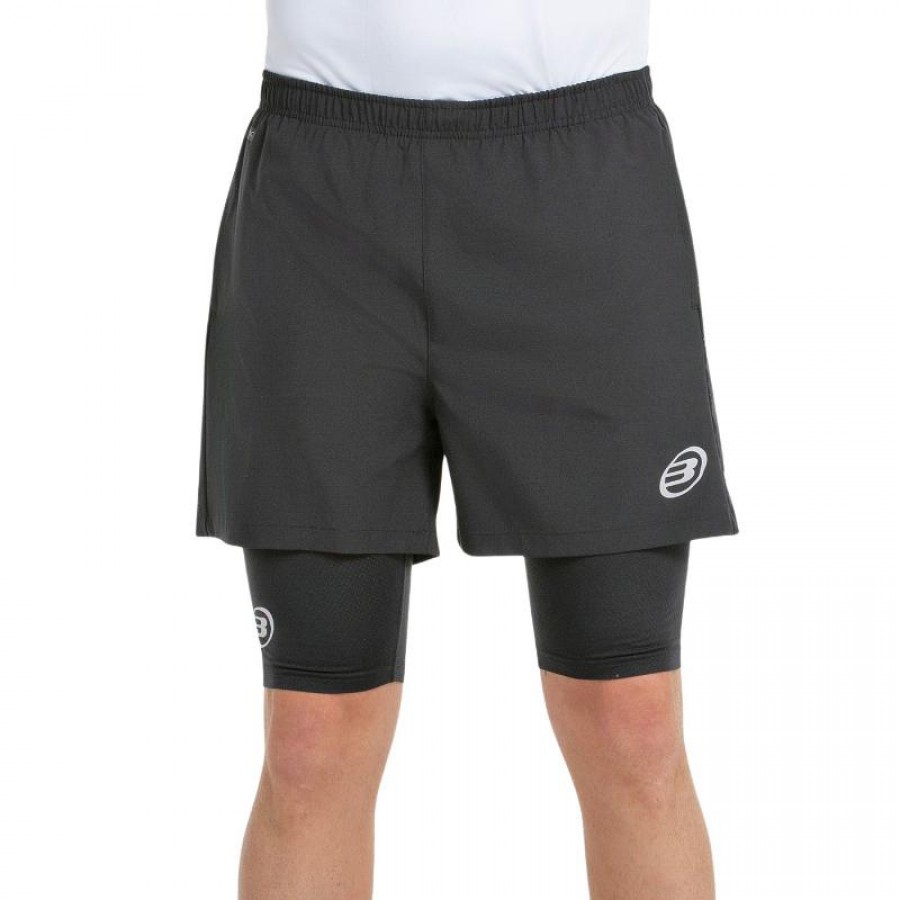 Short Bullpadel Meta Negro  Oferta + Barato
