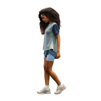 Short Drybreak Dryquick Azul Mujer