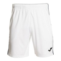 Short Joma Open III Blanco Azul Marino