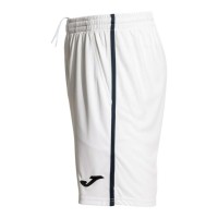 Short Joma Open III Blanco Azul Marino