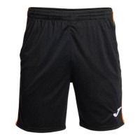 Short Joma Open III Negro Naranja Fluor