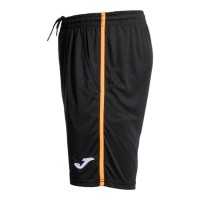 Short Joma Open III Negro Naranja Fluor