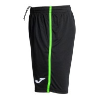 Short Joma Open III Negro Verde Fluor