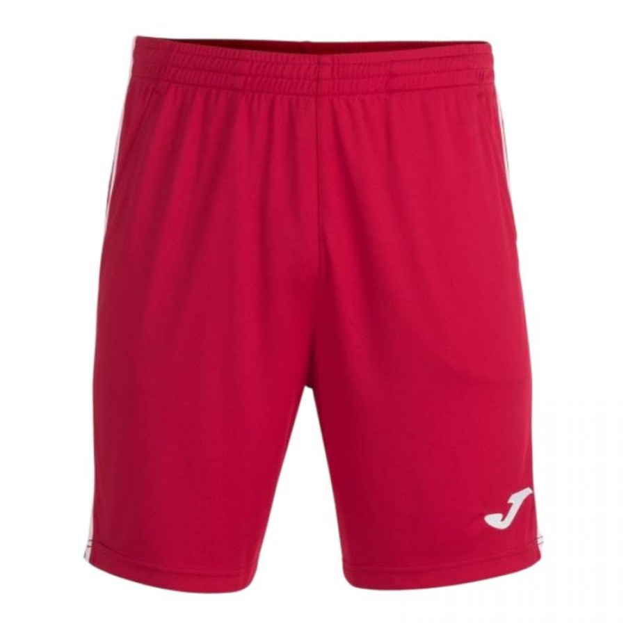Short Joma Open III Rojo Blanco