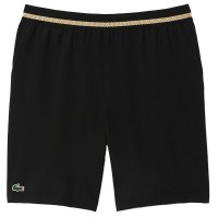 Short Lacoste Novak Djokovic Negro Amarillo  Oferta + Barato
