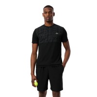 Short Lacoste Novak Djokovic Negro Amarillo  Oferta + Barato