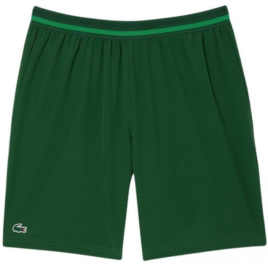 Short Lacoste Novak Djokovic Tenis Verde  Offer + Cheap