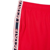 Short Lacoste Sport Rojo  Offer + Cheap