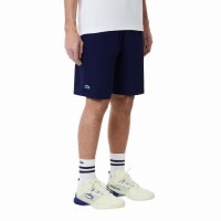 Short Lacoste Sport Ultra Dry Azul Marino  Oferta + Barato