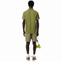 Short Lacoste Sport Verde Kaki  Oferta + Barato