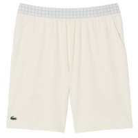 Short Lacoste Tenis Ultra Dry Blanco Roto  Oferta + Barato
