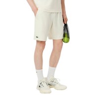 Short Lacoste Tenis Ultra Dry Blanco Roto  Oferta + Barato