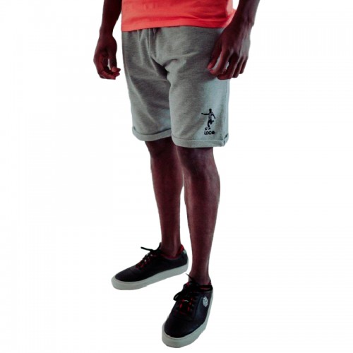 Short Loco Algodon Gris Short Loco Algodon Gris