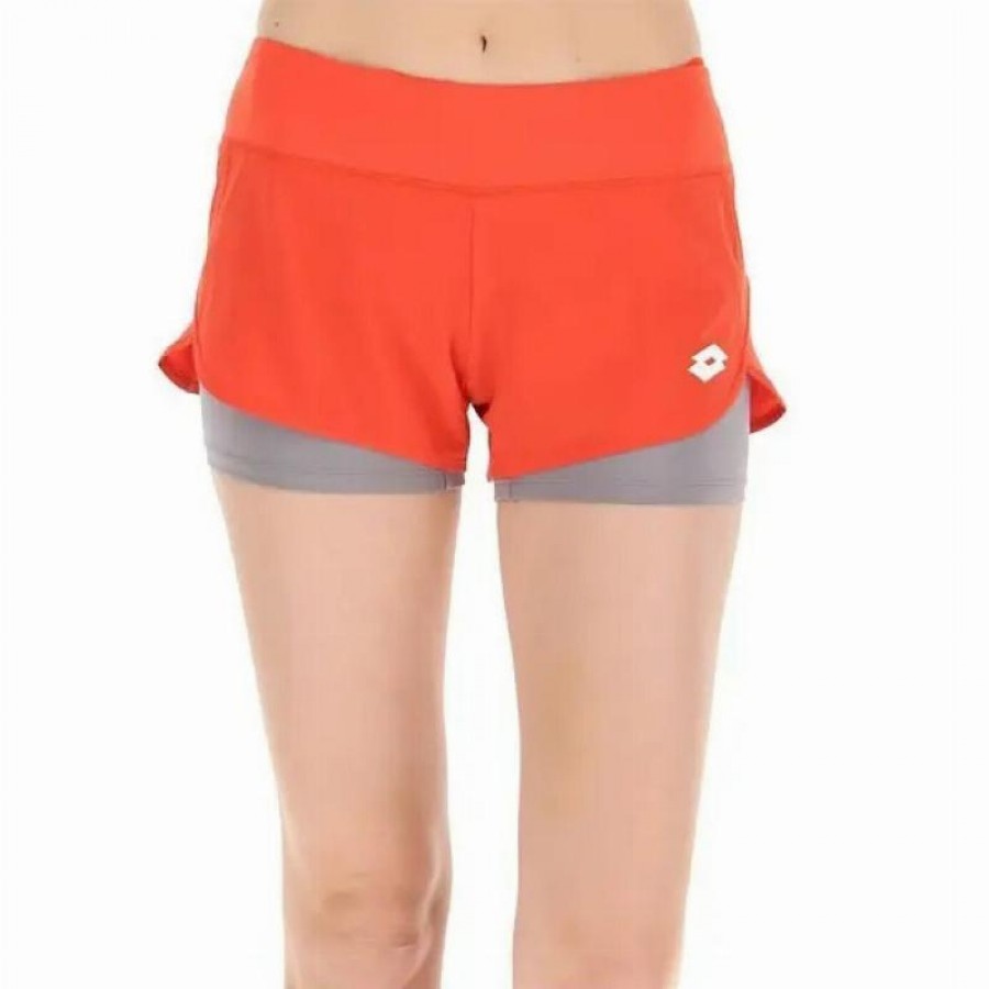 Lotto Curto Top Rojo Mujer