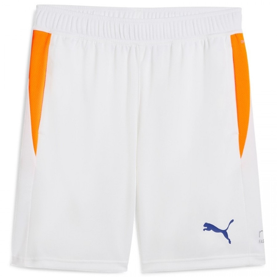 Short Puma Individual Blanco Naranja  Oferta + Barato