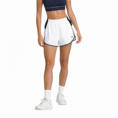 Short Wilson Division Blanco Brillante Mujer Short Wilson Division Blanco Brillante Mujer