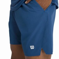 Short Wilson Tournament V2 7 Azul Court  Oferta + Barato