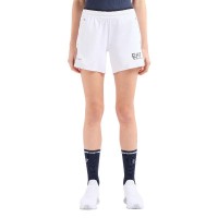 Shorts Armani EA7 Ventus 7 Blanco Mujer